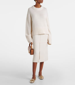 See By Chloe Signature metallic leather ballet flats