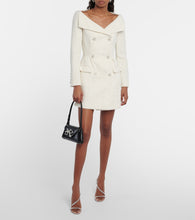 Self-Portrait Boucl√É¬© minidress