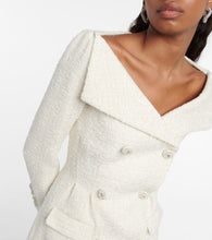 Self-Portrait Boucl√É¬© minidress