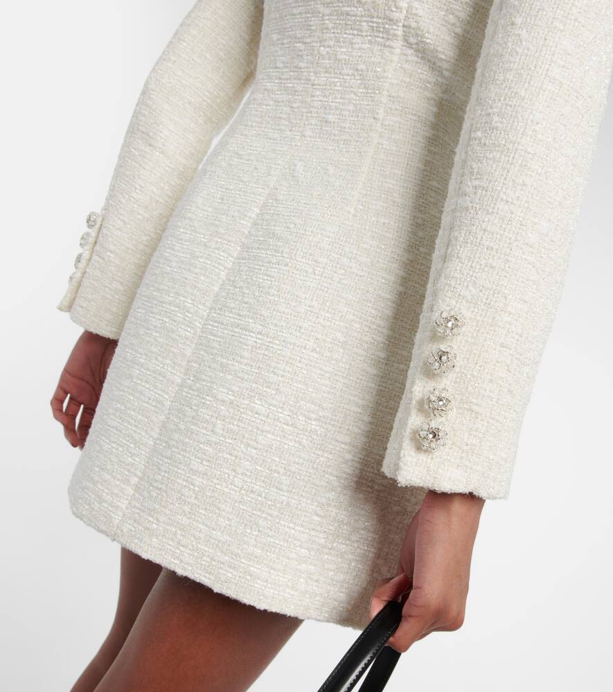 Self-Portrait Boucl√É¬© minidress