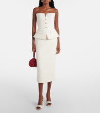 Self-Portrait Bridal sequinned boucl√É¬© midi dress