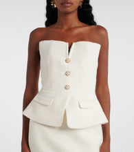 Self-Portrait Bridal sequinned boucl√É¬© midi dress