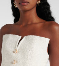 Self-Portrait Bridal sequinned boucl√É¬© midi dress