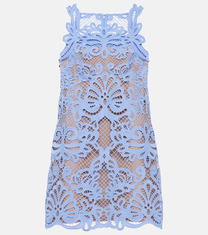 Self-Portrait Lace minidress