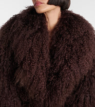 Self-Portrait Shearling coat