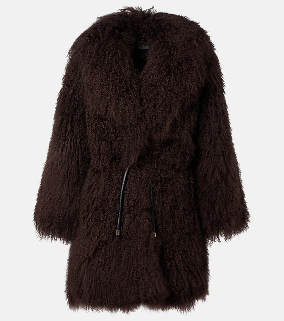 Self-Portrait Shearling coat