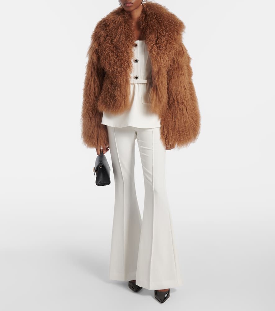 Self-Portrait Shearling jacket
