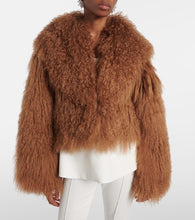 Self-Portrait Shearling jacket