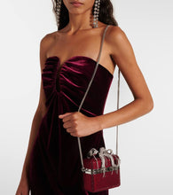 Self-Portrait Vanity embellished crossbody bag