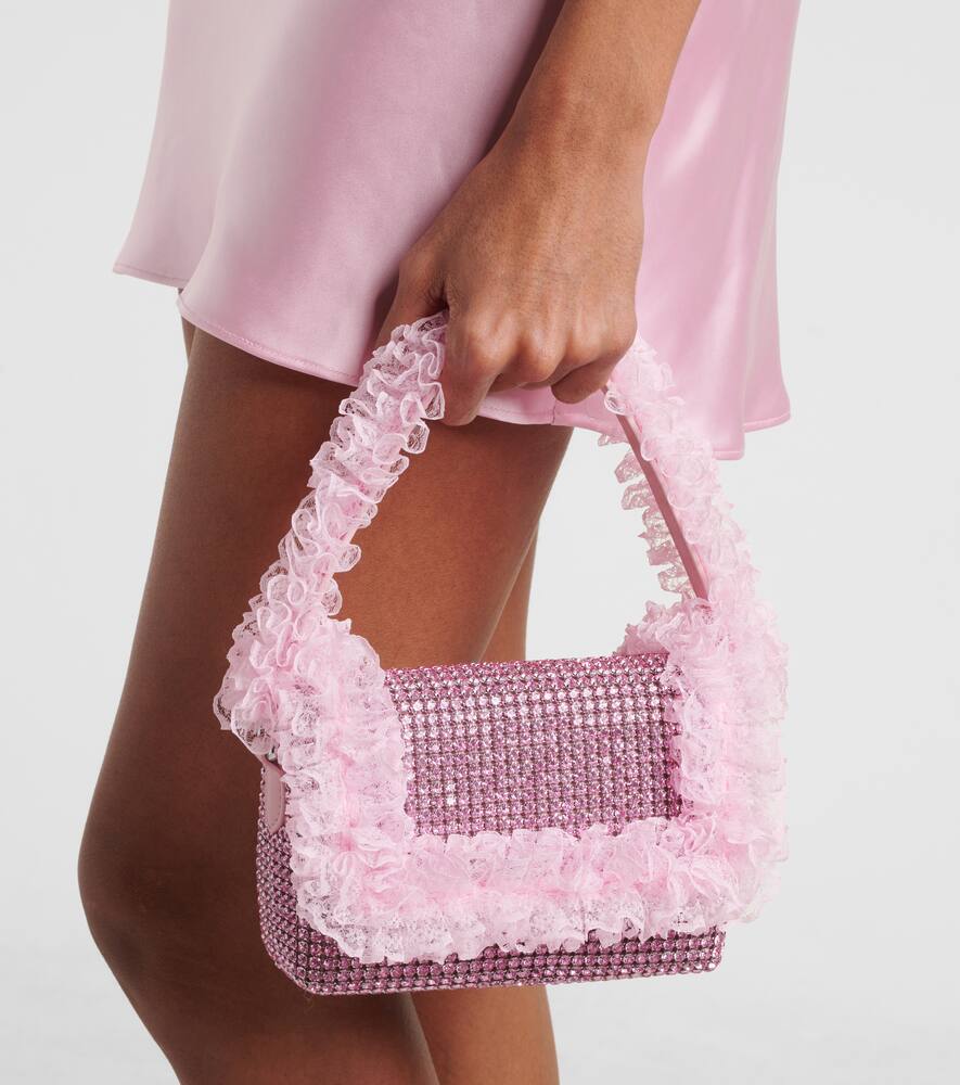 Self-Portrait x Christopher Kane crystal-embellished tote bag