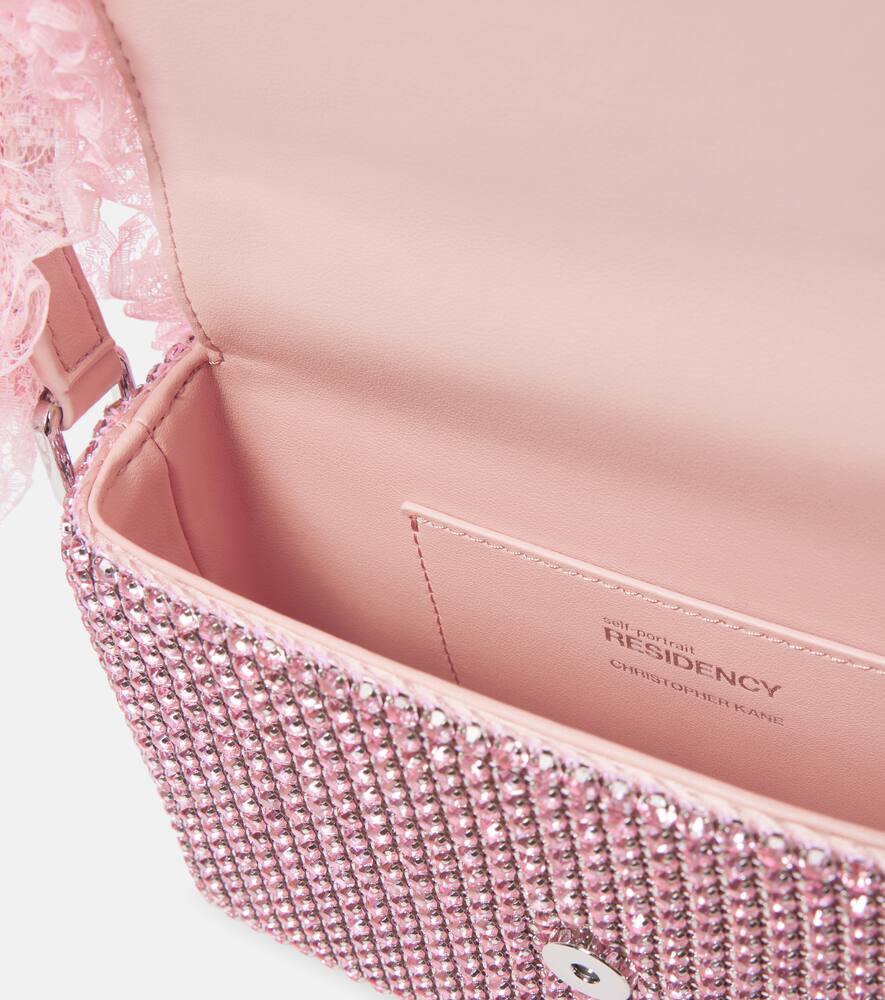 Self-Portrait x Christopher Kane crystal-embellished tote bag