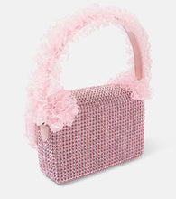 Self-Portrait x Christopher Kane crystal-embellished tote bag