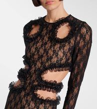 Self-Portrait x Christopher Kane cutout lace gown