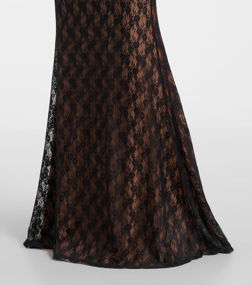 Self-Portrait x Christopher Kane cutout lace gown
