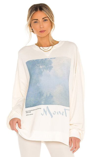 Selkie The Pillow Sweater in White - Selkie The Pillow Pull en blanc - Selkie 白色枕头毛衣 - Selkie The Pillow Pullover in Weiß - Selkie 더 필로우 스웨터화이트 색상 - Maglione Selkie The Pillow in bianco