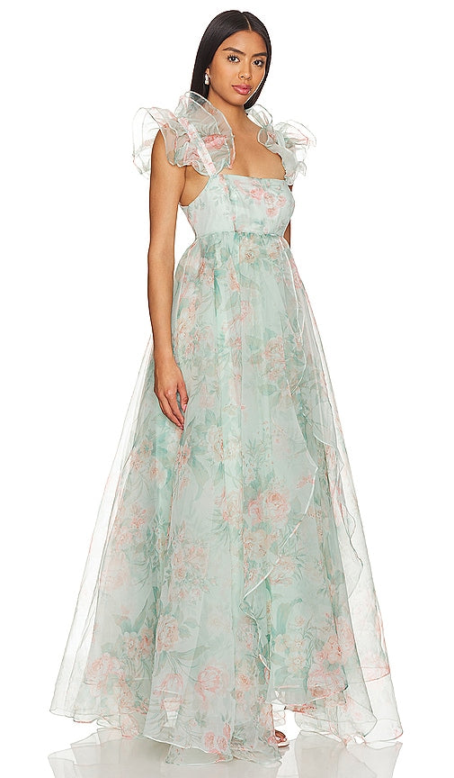 Selkie The Recital Gown in Mint