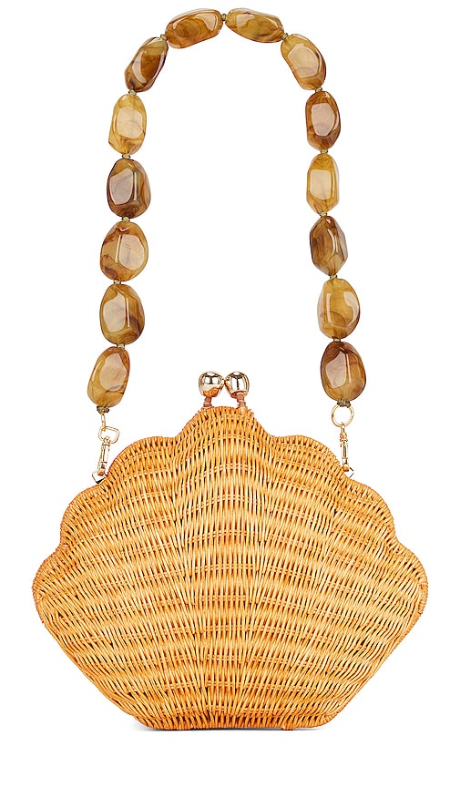 Serpui Bela Shell Bag in Tan - Sac coquillage Serpui Bela en beige - Serpui Bela 黄褐色软壳面料包 - Serpui Bela Muscheltasche in Hellbraun - Serpui Bela 쉘 백(탠 색상) - Borsa Serpui Bela Shell color marrone chiaro