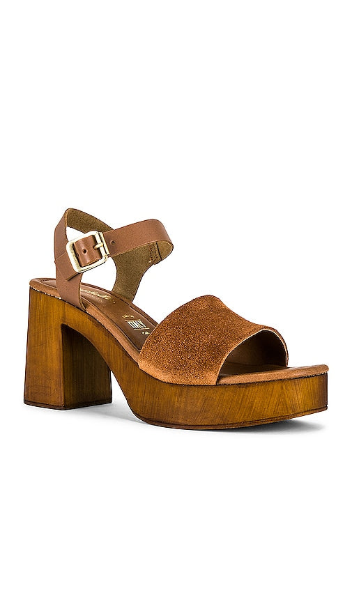 Seychelles Manila Heel in Cognac