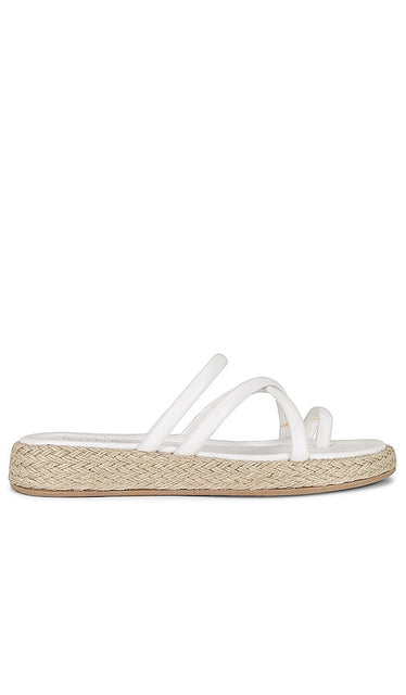 Seychelles Rule The World Sandal in White - Les Seychelles règnent sur la sandale du monde en blanc - 塞舌尔统治世界白色凉鞋 - Seychelles Rule The World Sandale in Weiß - 세이셸의 지배자 화이트 샌들 - Seychelles Rule The World Sandalo in bianco