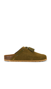 Seychelles Windswept Sandal in Olive | Olive Flat Sandals for Women