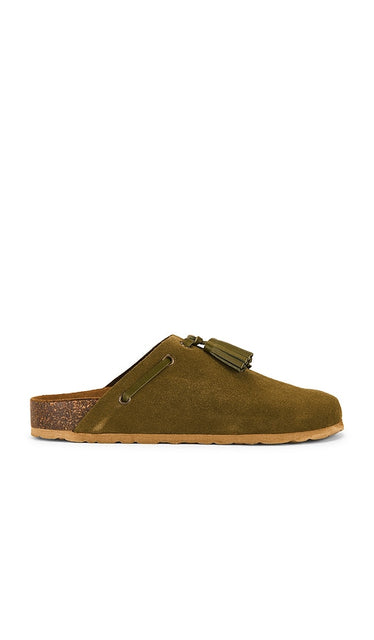 Seychelles Windswept Sandal in Olive | Olive Flat Sandals for Women