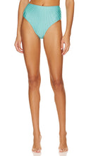 Shani Shemer Alice High Waist Bottom in Teal - Shani Shemer Alice - Bas taille haute bleu sarcelle - Shani Shemer Alice 高腰底青色 - Shani Shemer Alice Hose mit hoher Taille in Blaugrün - Shani Shemer Alice 하이웨이스트 하의 - Shani Shemer Alice Slip a vita alta in verde acqua