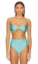 Shani Shemer Anna Bandeau Top in Teal