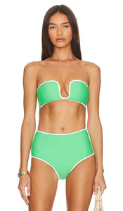 Shani Shemer Aya Bikini Top in Green - Shani Shemer - Aya - Haut de bikini vert - Shani Shemer Aya 绿色比基尼上衣 - Shani Shemer Aya Bikinioberteil in Grün - Shani Shemer Aya 비키니 탑 - Top bikini Shani Shemer Aya in verde