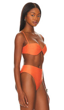Shani Shemer Sandra Bikini Top in Orange