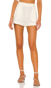 Shani Shemer Sierra Short in Cream - Shani Shemer Sierra court en crème - Shani Shemer Sierra 奶油色短裤 - Shani Shemer Sierra Short in Creme - Shani Shemer Sierra 쇼츠 - Shani Shemer Sierra Pantaloncini color crema