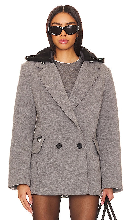 Shoreditch Ski Club Seren Blazer in Grey