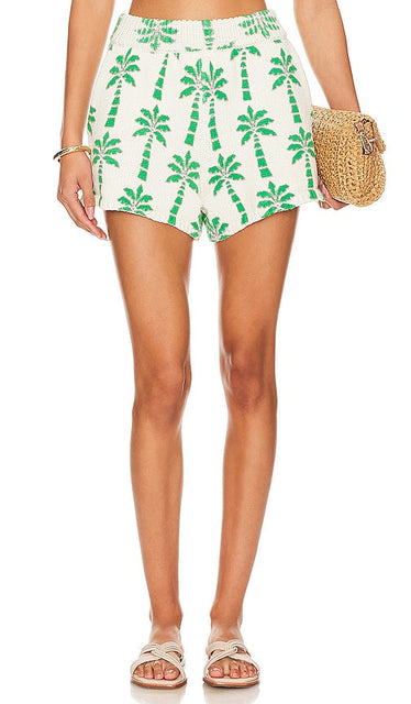 Show Me Your Mumu Boardwalk Shorts in Green - Montrez-moi votre short Mumu Boardwalk en vert - 给我看看你的绿色 Mumu Boardwalk 短裤 - Zeig mir deine Mumu Boardwalk Shorts in Grün - Show Me Your Mumu 보드워크 반바지 그린 색상 - Mostrami i tuoi pantaloncini da passerella Mumu in verde