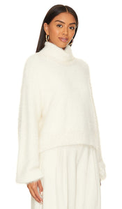 Show Me Your Mumu Chester Sweater in White