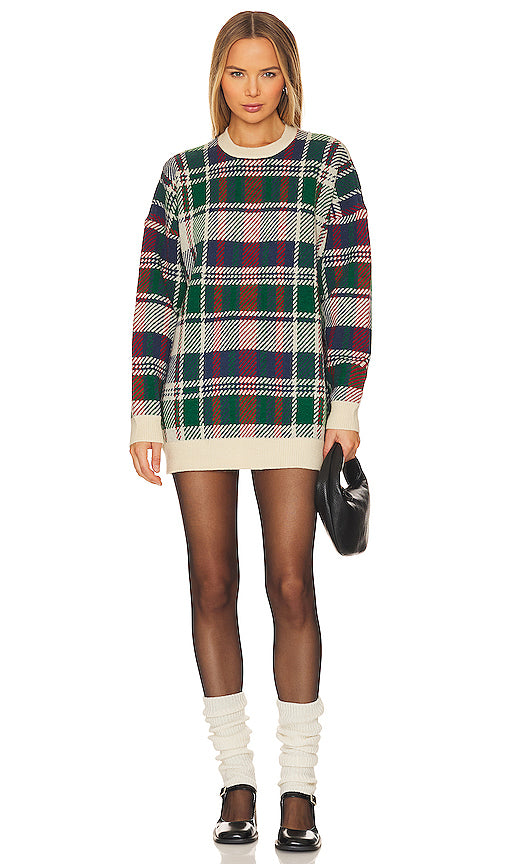 Show Me Your Mumu Ember Tunic Sweater in Green - Montrez-moi votre pull tunique Mumu Ember en vert - 给我看看你的 Mumu Ember 绿色长袍毛衣 - Zeigen Sie mir Ihren Mumu Ember Tunika-Pullover in Grün - Show Me Your Mumu 엠버 튜닉 스웨터그린 색상 - Mostrami il tuo maglione a tunica Mumu Ember in verde