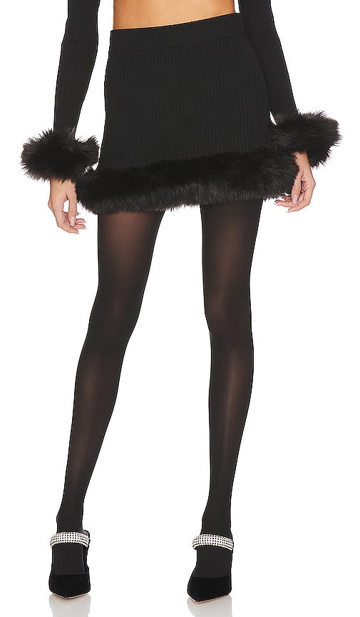 Show Me Your Mumu Fran Mini Skirt in Black - Montre-moi ta mini-jupe Mumu Fran en noir - 给我看看你的 Mumu Fran 黑色迷你裙 - Zeig mir deinen Mumu Fran Minirock in Schwarz - Show Me Your Mumu Fran 미니 스커트 블랙 색상 - Mostrami la tua minigonna Mumu Fran in nero