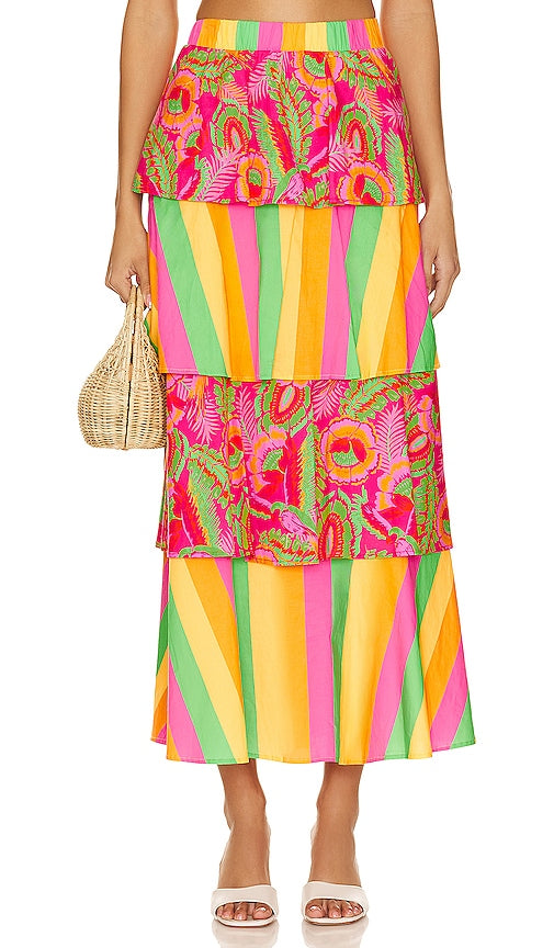 Show Me Your Mumu Full Swing Skirt in Pink - Montre-moi ta jupe ample Mumu en rose - 给我看看你的 Mumu 粉色大摆裙 - Zeig mir deinen Mumu Full Swing Rock in Pink - SHOW ME YOUR MUMU 풀스윙 스커트 in Pink - Mostrami la tua gonna a ruota Mumu in rosa