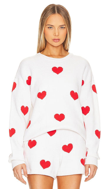 Show Me Your Mumu Go To Sweater in White - Montre-moi ton pull Mumu Go To en blanc - 给我看看你的 Mumu Go To 白色毛衣 - Zeig mir deinen Mumu Go To Pullover in Weiß - Show Me Your Mumu Go To 스웨터 화이트 색상 - Mostrami il tuo maglione Mumu Go To in bianco