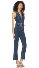 Show Me Your Mumu Jacksonville Cropped Jumpsuit in Blue