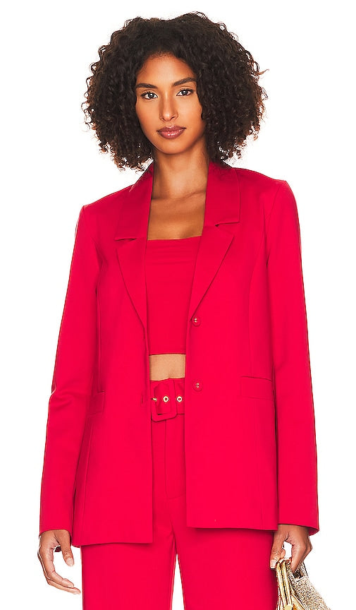 Show Me Your Mumu Major Blazer in Red - Montre-moi ton blazer Mumu Major en rouge - 给我看看你的 Mumu Major 红色西装外套 - Zeig mir deinen Mumu Major Blazer in Rot - Show Me Your Mumu Major 블레이저 레드 색상 - Mostrami il tuo blazer Mumu Major in rosso