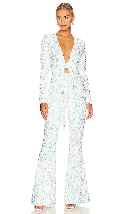Show Me Your Mumu Martina Jumpsuit in White - Montre-moi ta combinaison Mumu Martina en blanc - 给我看看你的 Mumu Martina 白色连衣裤 - Zeig mir deinen Mumu Martina Jumpsuit in Weiß - Mumu Martina 화이트 점프수트 보여주세요 - Mostrami la tua tuta Mumu Martina in bianco