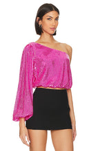 Show Me Your Mumu Party Top in Fuchsia
