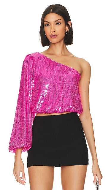 Show Me Your Mumu Party Top in Fuchsia - Montre-moi ton haut de soirée Mumu en fuchsia - 给我看看你的紫红色 Mumu 派对上衣 - Zeig mir dein Mumu-Party-Top in Fuchsia - Show Me Your Mumu 파티 탑 - Mostrami il tuo top da festa Mumu in fucsia