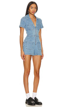 Show Me Your Mumu Ranch Romper in Blue