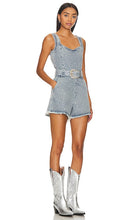 Show Me Your Mumu Spears Romper in Blue