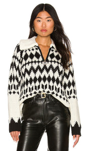 Show Me Your Mumu Sun Valley Pullover in White - Montre-moi ton pull Mumu Sun Valley en blanc - 给我看看你的 Mumu Sun Valley 白色套头衫 - Zeig mir deinen Mumu Sun Valley Pullover in Weiß - Show Me Your Mumu Sun Valley 풀오버 화이트 색상 - Mostrami il tuo maglione Mumu Sun Valley in bianco