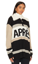 Show Me Your Mumu Weston Half Zip Pullover in Black, White