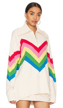 Show Me Your Mumu Weston Half Zip Pullover in Ivory