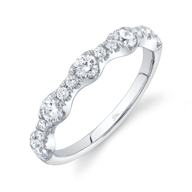 Shy Creation 3/4ctw Diamond White Gold Ring
