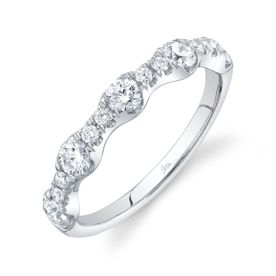 Shy Creation 3/4ctw Diamond White Gold Ring