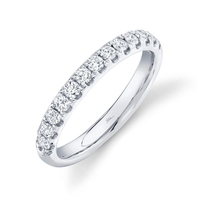 Shy Creation White Gold Diamond Band 1/2ctw